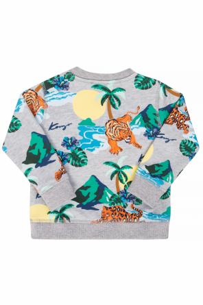 Sweatshirt with a print, zdjęcie 2 Sweatshirt with a print od Kenzo Kids